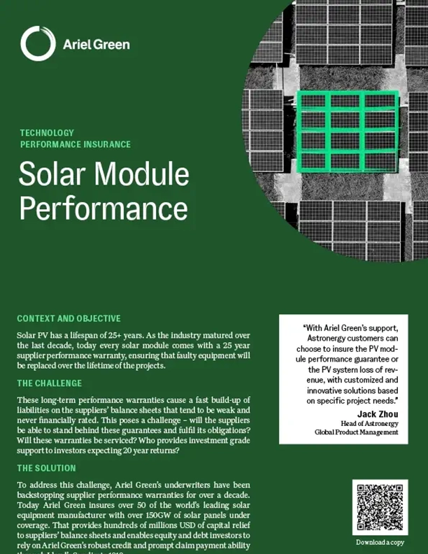 Solar Module Performance